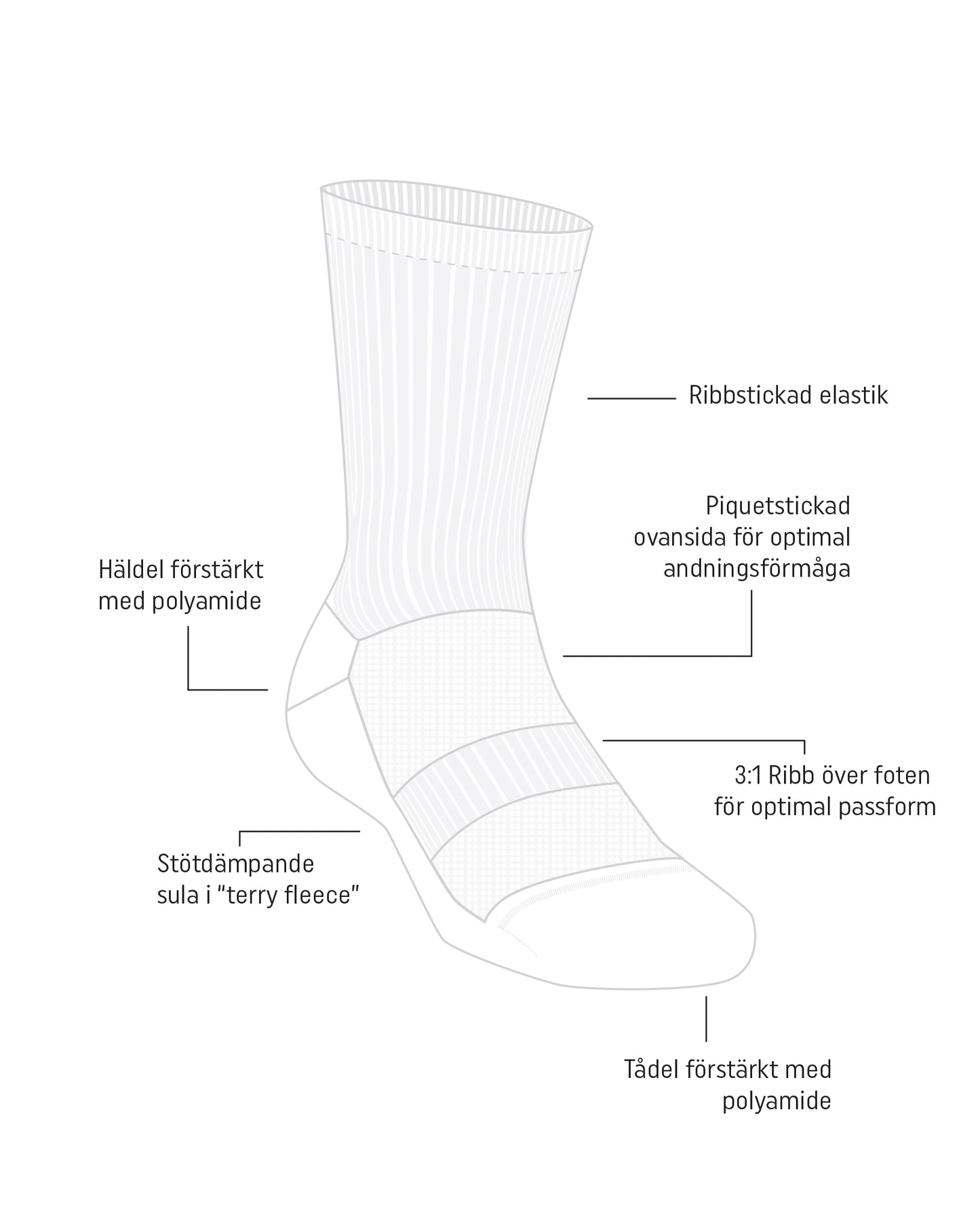 Skuru Game Sock 2 x 2-pack